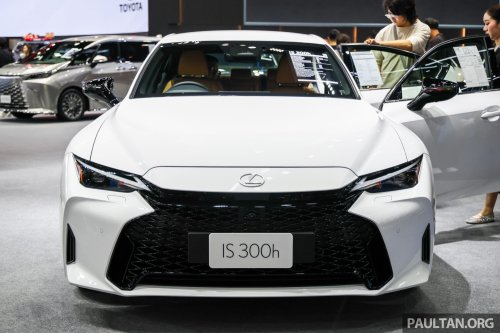 2026 Lexus IS facelift launched in Thailand – third update, refreshed cabin/tech, IS 300h from RM339k