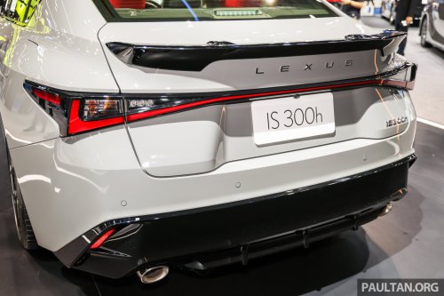 2026 Lexus IS facelift launched in Thailand – third update, refreshed cabin/tech, IS 300h from RM339k