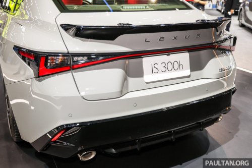 2026 Lexus IS facelift launched in Thailand – third update, refreshed cabin/tech, IS 300h from RM339k