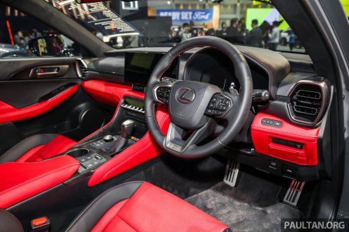 2026 Lexus IS facelift launched in Thailand – third update, refreshed cabin/tech, IS 300h from RM339k