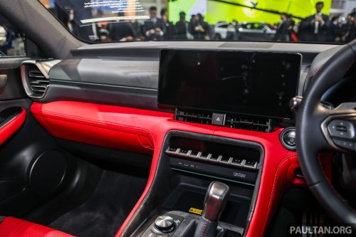 2026 Lexus IS facelift launched in Thailand – third update, refreshed cabin/tech, IS 300h from RM339k