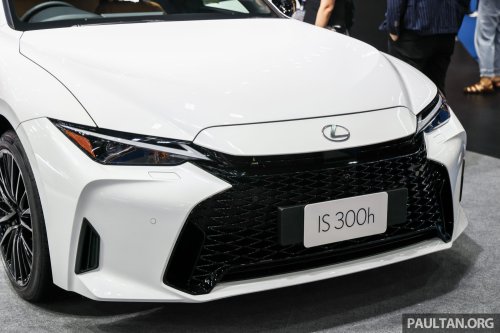 2026 Lexus IS facelift launched in Thailand – third update, refreshed cabin/tech, IS 300h from RM339k