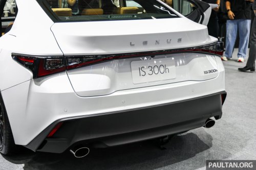 2026 Lexus IS facelift launched in Thailand – third update, refreshed cabin/tech, IS 300h from RM339k