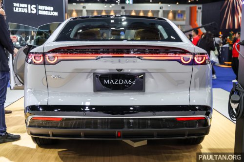 Mazda 6e at BIMS 2026 – Deepal-based EV with 77.9 kWh batt, 550+km WLTP range, 0-100 in 7.9s, RM141k