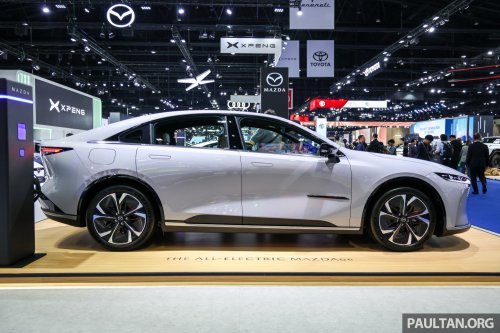 Mazda 6e at BIMS 2026 – Deepal-based EV with 77.9 kWh batt, 550+km WLTP range, 0-100 in 7.9s, RM141k