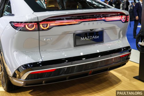 Mazda 6e at BIMS 2026 – Deepal-based EV with 77.9 kWh batt, 550+km WLTP range, 0-100 in 7.9s, RM141k