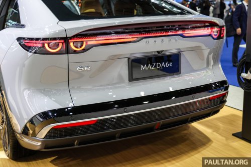 Mazda 6e at BIMS 2026 – Deepal-based EV with 77.9 kWh batt, 550+km WLTP range, 0-100 in 7.9s, RM141k