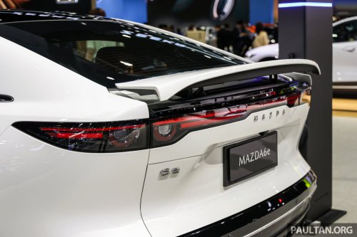 Mazda 6e at BIMS 2026 – Deepal-based EV with 77.9 kWh batt, 550+km WLTP range, 0-100 in 7.9s, RM141k