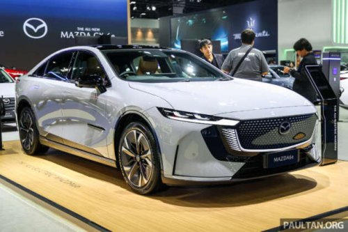 Mazda 6e at BIMS 2026 – Deepal-based EV with 77.9 kWh batt, 550+km WLTP range, 0-100 in 7.9s, RM141k