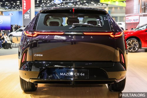 Mazda CX-6e previewed in Thailand – brand’s second Deepal-based EV; 484 km WLTP; Tesla Model Y rival