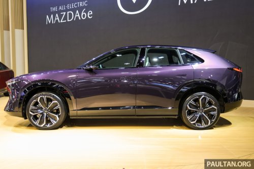 Mazda CX-6e previewed in Thailand – brand’s second Deepal-based EV; 484 km WLTP; Tesla Model Y rival