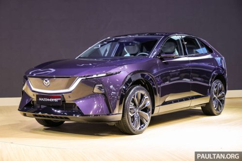 Mazda, Tesla, Tesla Model Y, Mazda CX-6e previewed in Thailand – brand’s second Deepal-based EV; 484 km WLTP; Tesla Model Y rival