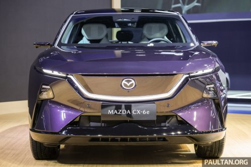 Mazda, Tesla, Tesla Model Y, Mazda CX-6e previewed in Thailand – brand’s second Deepal-based EV; 484 km WLTP; Tesla Model Y rival