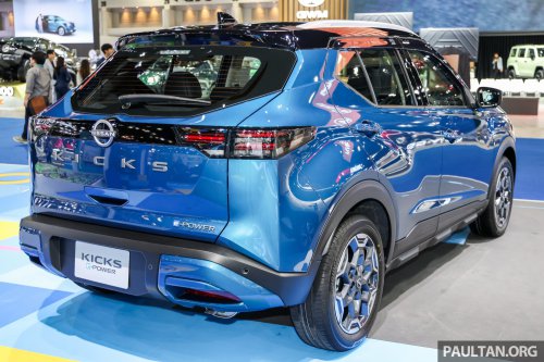 2026 Nissan Kicks e-Power facelift – 1.2L petrol, 136 PS/280 Nm e-motor, ProPILOT; from RM96k in Thailand