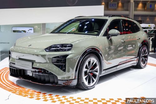 Porsche, Porsche Cayenne, Porsche Cayenne Turbo, SUV, Porsche Cayenne Electric in Bangkok – EV SUV in base, S and Turbo variants; from RM835k in Thailand