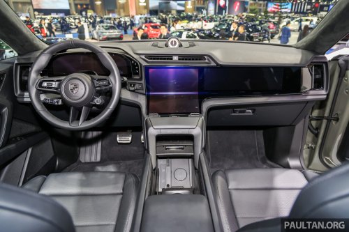 Porsche, Porsche Cayenne, Porsche Cayenne Turbo, SUV, Porsche Cayenne Electric in Bangkok – EV SUV in base, S and Turbo variants; from RM835k in Thailand