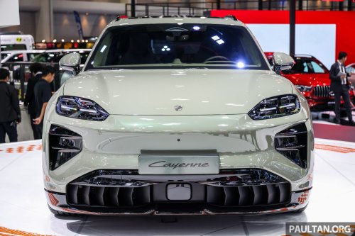 Porsche Cayenne Electric in Bangkok – EV SUV in base, S and Turbo variants; from RM835k in Thailand