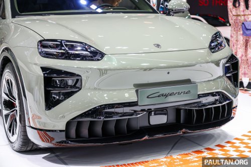 Porsche Cayenne Electric in Bangkok – EV SUV in base, S and Turbo variants; from RM835k in Thailand