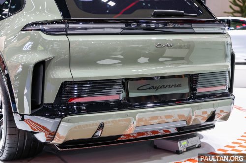 Porsche Cayenne Electric in Bangkok – EV SUV in base, S and Turbo variants; from RM835k in Thailand