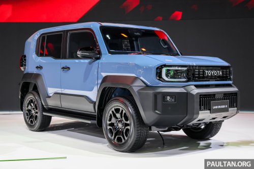 Toyota Land Cruiser FJ debuts in Thailand –  sole 4WD variant, 166 PS/245 Nm 2.7 litre NA, 6AT, fr. RM152k