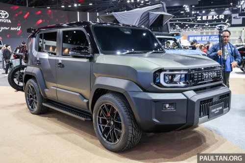 Toyota Land Cruiser FJ debuts in Thailand –  sole 4WD variant, 166 PS/245 Nm 2.7 litre NA, 6AT, fr. RM152k