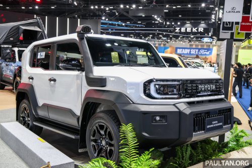 Toyota Land Cruiser FJ debuts in Thailand –  sole 4WD variant, 166 PS/245 Nm 2.7 litre NA, 6AT, fr. RM152k