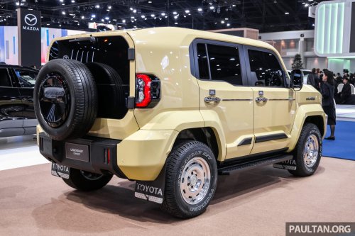 Toyota Land Cruiser FJ debuts in Thailand –  sole 4WD variant, 166 PS/245 Nm 2.7 litre NA, 6AT, fr. RM152k