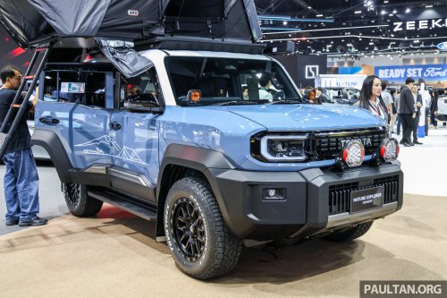 Toyota Land Cruiser FJ debuts in Thailand –  sole 4WD variant, 166 PS/245 Nm 2.7 litre NA, 6AT, fr. RM152k