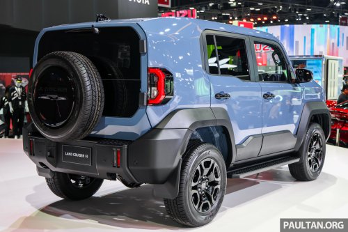 Toyota Land Cruiser FJ debuts in Thailand –  sole 4WD variant, 166 PS/245 Nm 2.7 litre NA, 6AT, fr. RM152k