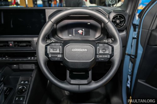 Toyota Land Cruiser FJ debuts in Thailand –  sole 4WD variant, 166 PS/245 Nm 2.7 litre NA, 6AT, fr. RM152k