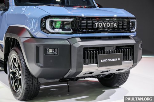 Toyota Land Cruiser FJ debuts in Thailand –  sole 4WD variant, 166 PS/245 Nm 2.7 litre NA, 6AT, fr. RM152k