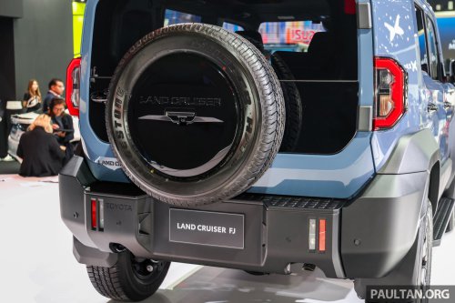 Toyota Land Cruiser FJ debuts in Thailand –  sole 4WD variant, 166 PS/245 Nm 2.7 litre NA, 6AT, fr. RM152k