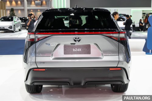 2026 Toyota bZ4X facelift in Bangkok – two variants, up to 525 km WLTP; from RM185k in Thailand