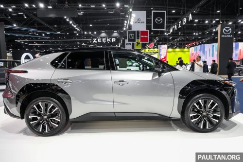2026 Toyota bZ4X facelift in Bangkok – two variants, up to 525 km WLTP; from RM185k in Thailand