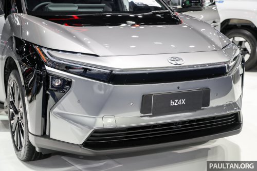 2026 Toyota bZ4X facelift in Bangkok – two variants, up to 525 km WLTP; from RM185k in Thailand