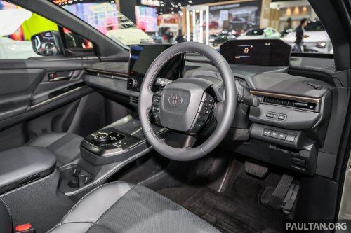 2026 Toyota bZ4X facelift in Bangkok – two variants, up to 525 km WLTP; from RM185k in Thailand