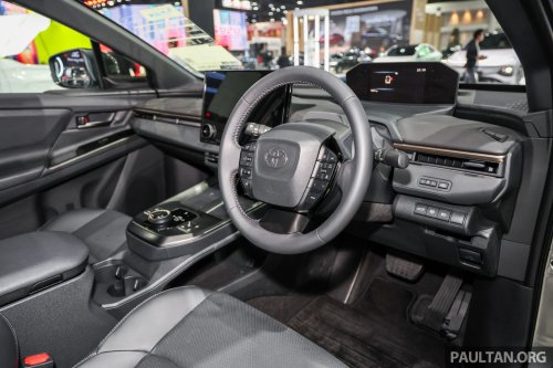 2026 Toyota bZ4X facelift in Bangkok – two variants, up to 525 km WLTP; from RM185k in Thailand