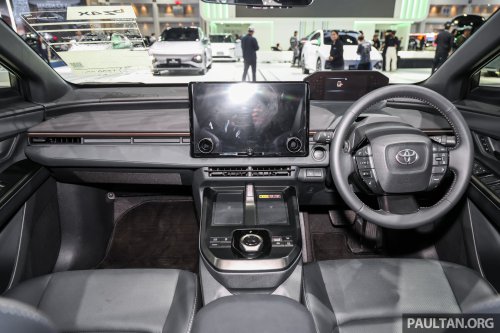 2026 Toyota bZ4X facelift in Bangkok – two variants, up to 525 km WLTP; from RM185k in Thailand