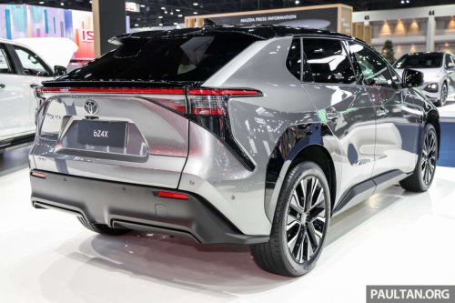 Toyota, Toyota bZ4X, 2026 Toyota bZ4X facelift in Bangkok – two variants, up to 525 km WLTP; from RM185k in Thailand