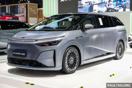 2026 Xpeng X9 EV facelift in Thailand – REEV looks, new 537 PS AWD, 615 km WLTP range, 542 kW DCFC