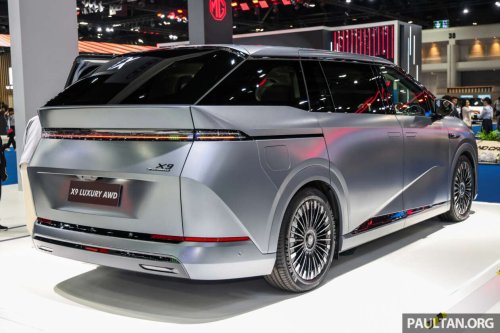 Xpeng, XPeng X9, AWD, 2026 Xpeng X9 EV facelift in Thailand – REEV looks, new 537 PS AWD, 615 km WLTP range, 542 kW DCFC