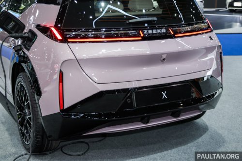 2026 Zeekr X bookings open in Malaysia: all get power doors, fridge; 496 PS, 445 km WLTP, from RM160k est