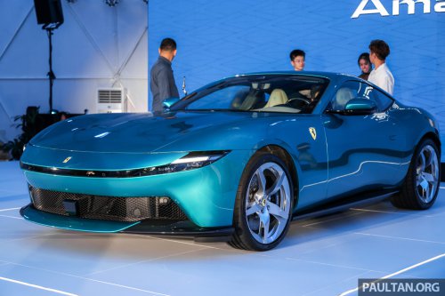 Ferrari Amalfi debuts in Malaysia – 640 PS/760 Nm V8 2+2 coupe takes over from Roma, from RM1.09m est.