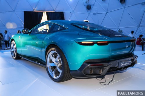Ferrari Amalfi debuts in Malaysia – 640 PS/760 Nm V8 2+2 coupe takes over from Roma, from RM1.09m est.