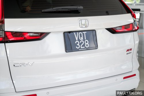 2026 Honda CR-V e:HEV RS – Malaysian update adds new kit, BLIS, RCTA, built-in Google, still RM196k