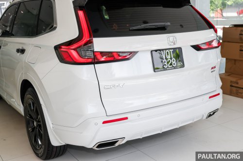 2026 Honda CR-V e:HEV RS – Malaysian update adds new kit, BLIS, RCTA, built-in Google, still RM196k