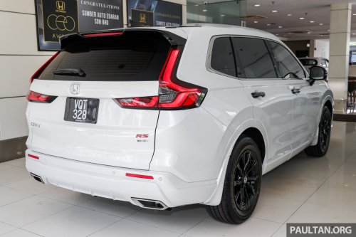 2026 Honda CR-V e:HEV RS – Malaysian update adds new kit, BLIS, RCTA, built-in Google, still RM196k