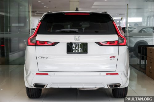 2026 Honda CR-V e:HEV RS – Malaysian update adds new kit, BLIS, RCTA, built-in Google, still RM196k