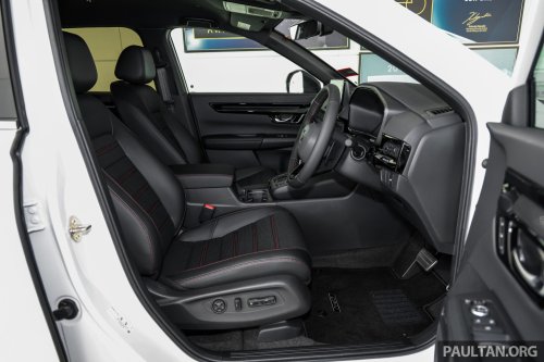 2026 Honda CR-V e:HEV RS – Malaysian update adds new kit, BLIS, RCTA, built-in Google, still RM196k