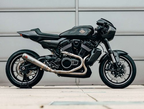 Harley-Davidson shows carbon-fibre RMCR Concept